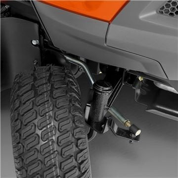 HUSQVARNA TC 242 T mit Schneeschild 120Plus & Gartentraktoren Anhänger 275