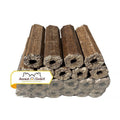 Hartholzbriketts “Pini&Kay” 960kg (6,5 cm X 6,5 cm X 25 cm)