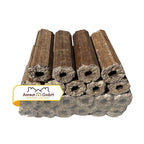 Hartholzbriketts “Pini&Kay” 960kg (6,5 cm X 6,5 cm X 25 cm)