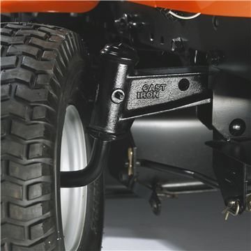 HUSQVARNA TC 242 T mit Schneeschild 120Plus & Gartentraktoren Anhänger 275