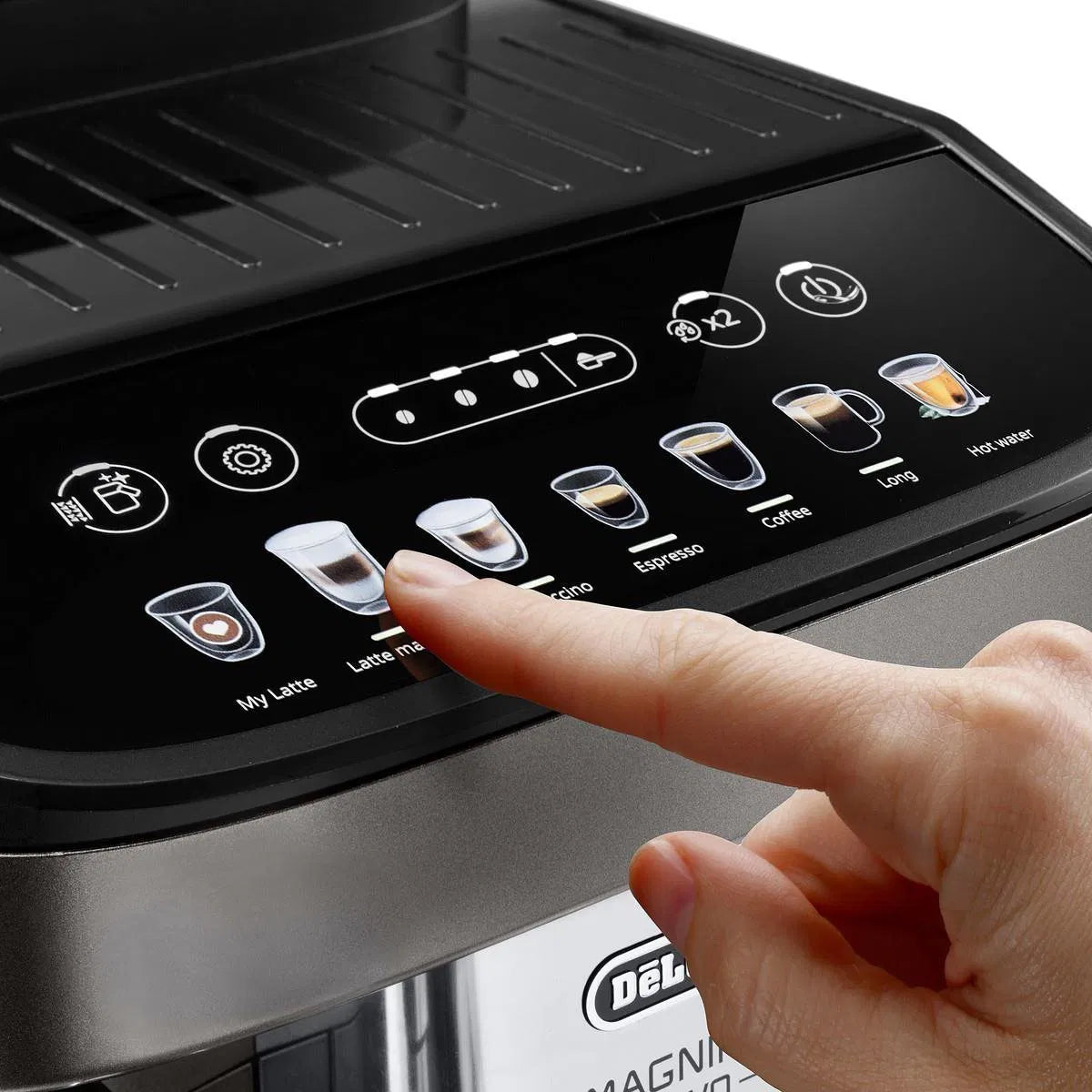 Kaffeevollautomat De’Longhi ECAM292.81.B Magnifica Evo Schwarz