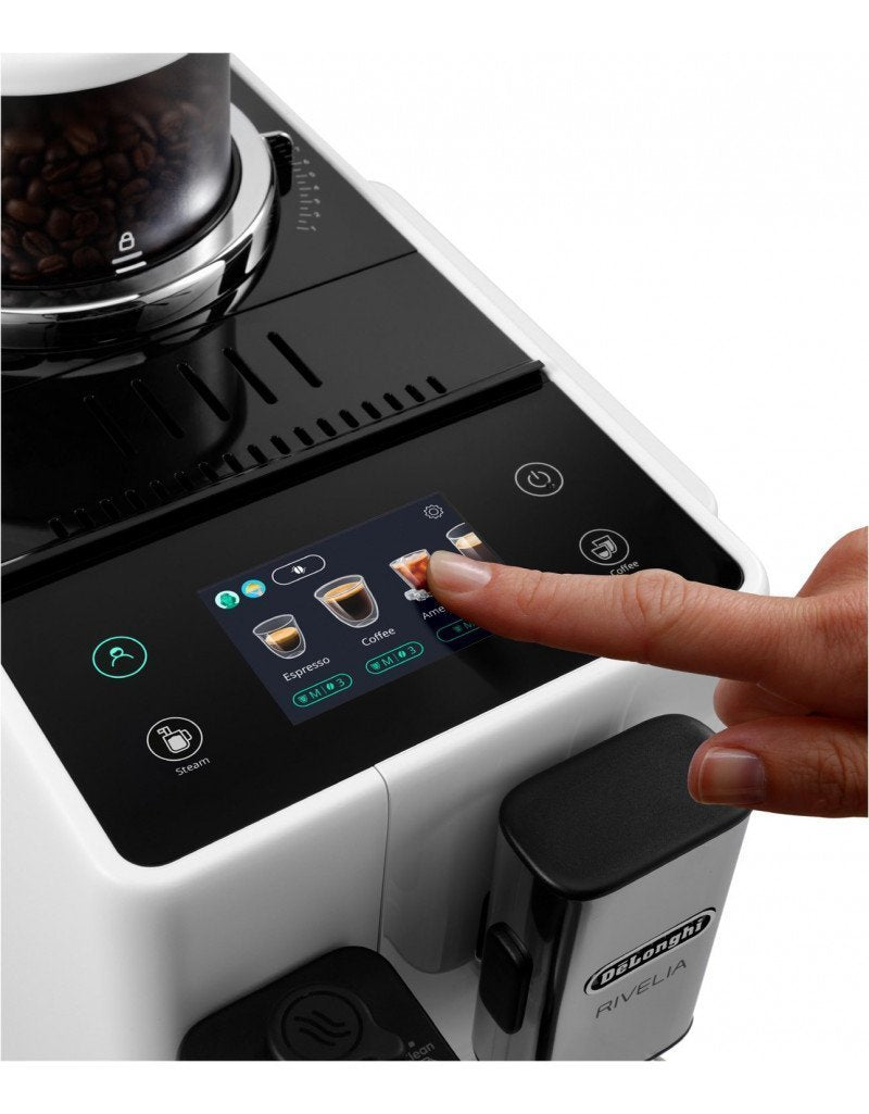 Kaffeevollautomat De’Longhi EXAM440.35.W Rivelia Weiß