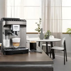 Kaffeevollautomat De’Longhi ECAM290.81.TB Magnifica Evo Titanschwarz