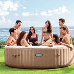 Aufblasbarer INTEX Sahara Whirlpool für 8 Personen mit Thermoabdeckung – Räumungsangebot
