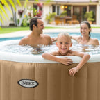 Aufblasbarer INTEX Sahara Whirlpool für 4 Personen mit Thermoabdeckung – Räumungsangebot