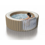 Aufblasbarer INTEX Sahara Whirlpool für 4 Personen mit Thermoabdeckung – Räumungsangebot
