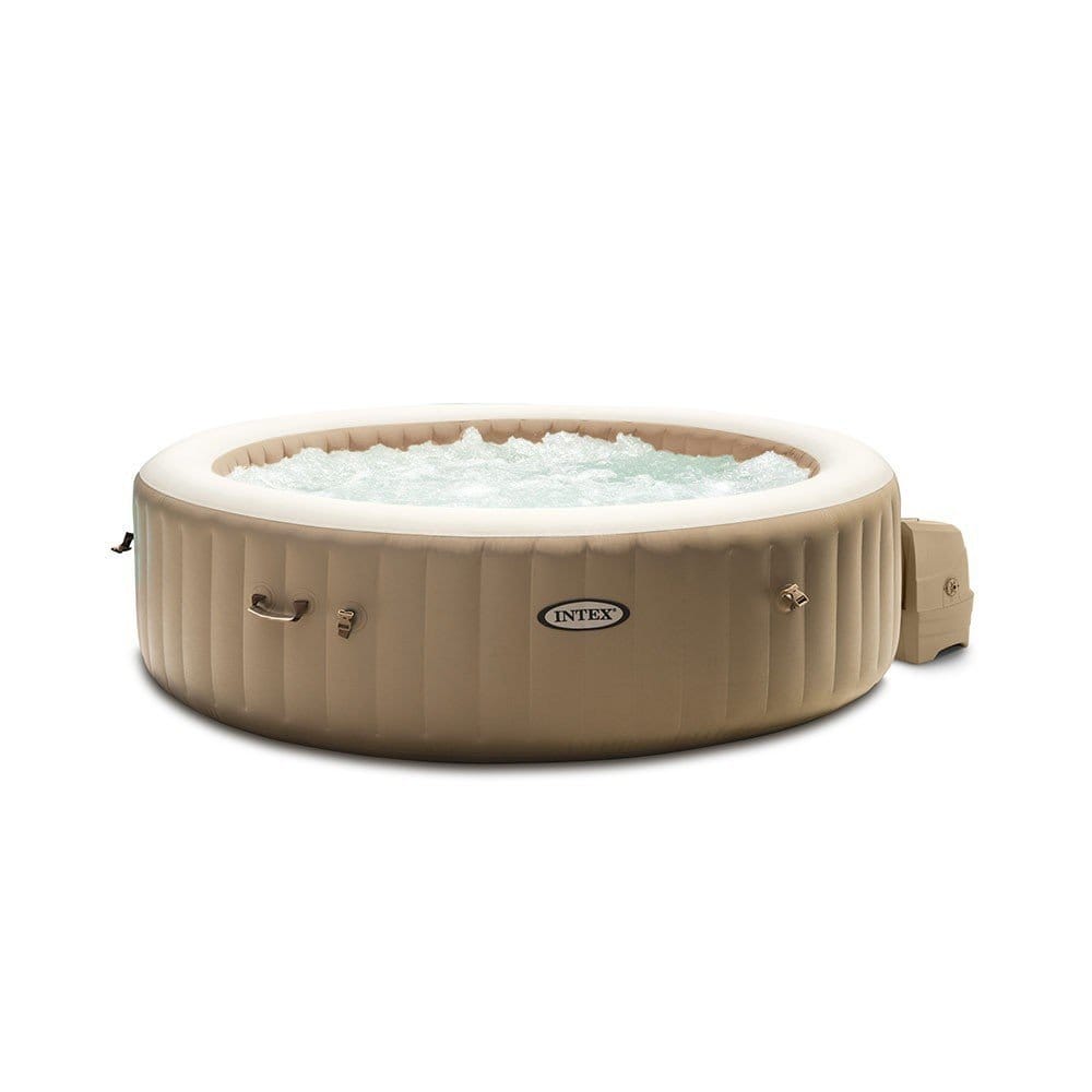 Aufblasbarer INTEX Sahara Whirlpool für 4 Personen mit Thermoabdeckung – Räumungsangebot