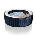 Aufblasbarer INTEX Blue Navy Whirlpool für 4 Personen mit Thermoabdeckung – Nur für kurze Zeit