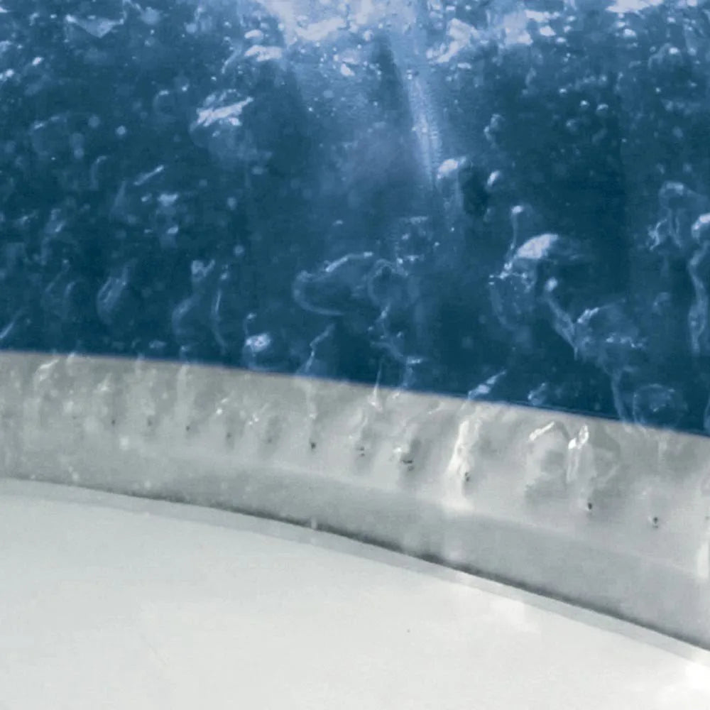Aufblasbarer INTEX Blue Navy Whirlpool für 4 Personen mit Thermoabdeckung – Nur für kurze Zeit