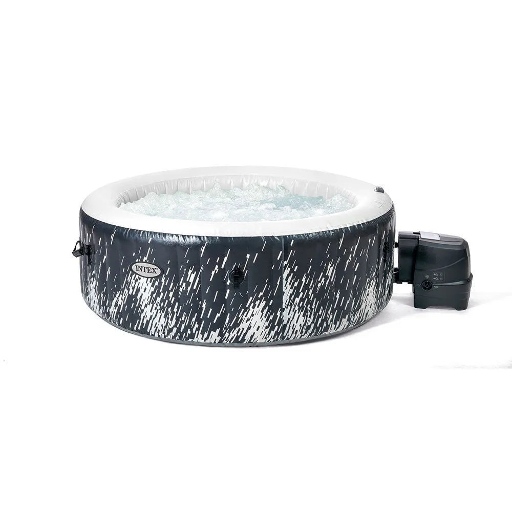Aufblasbarer INTEX Galaxie Whirlpool für 4 Personen inklusive Thermoabdeckung