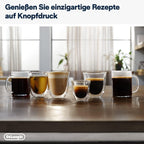 Kaffeevollautomat De’Longhi ECAM292.33.SB Magnifica Evo Silber und Schwarz