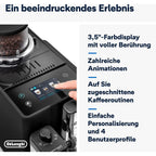 Kaffeevollautomat De’Longhi EXAM440.55.B Rivelia Milk Schwarz