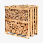 Kaminholz Buche kammergetrocknet | 1 RM ( Scheitlänge 25 cm )