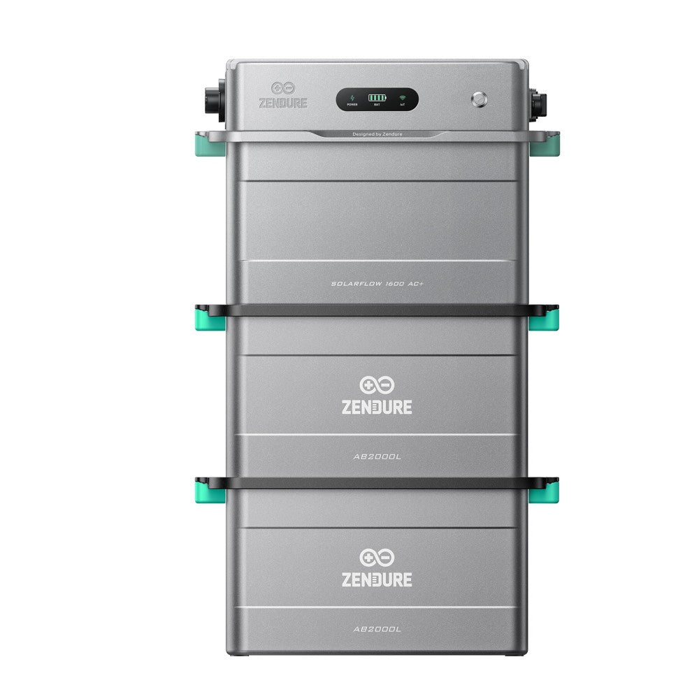 Zendure SolarFlow 1600 AC+ Balkonkraftwerk-Speicher 1,92 kWh erweiterbar bis 9,6 kWh