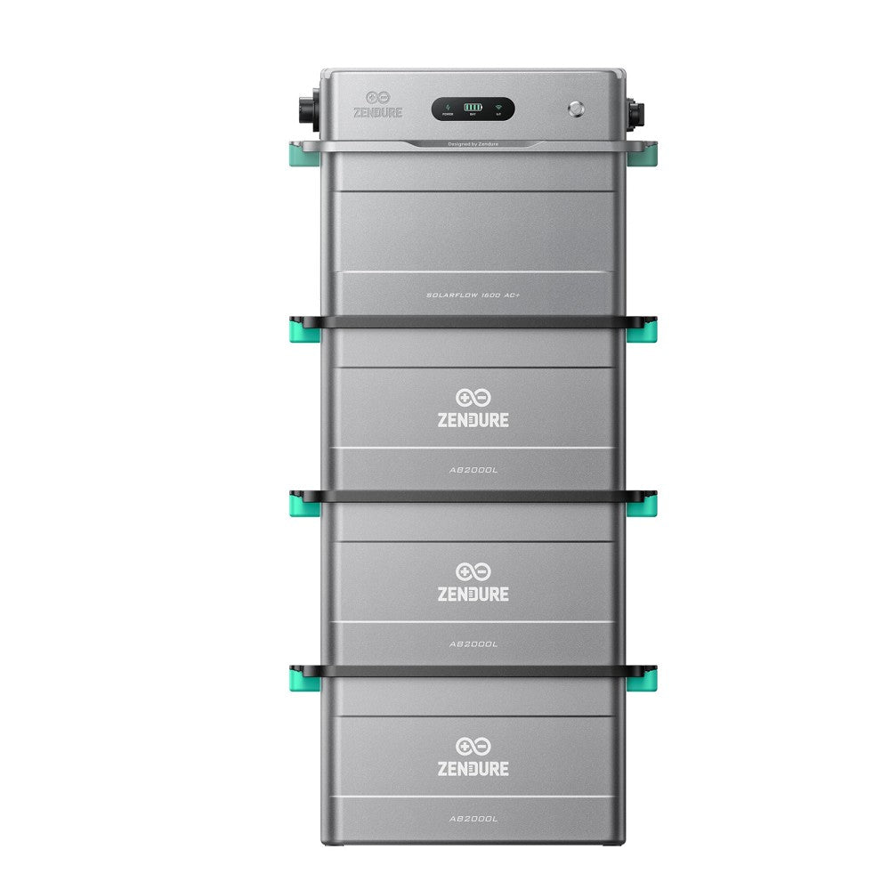 Zendure SolarFlow 1600 AC+ Balkonkraftwerk-Speicher 1,92 kWh erweiterbar bis 9,6 kWh