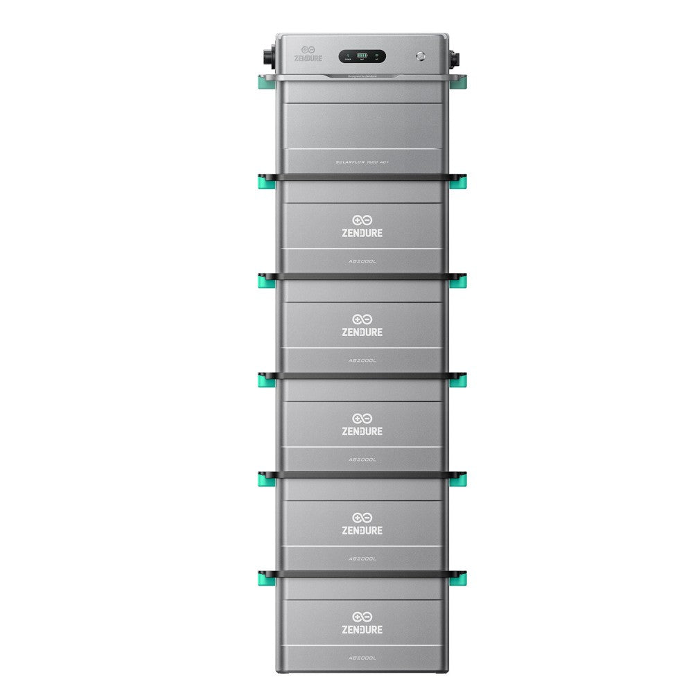 Zendure SolarFlow 1600 AC+ Balkonkraftwerk-Speicher 1,92 kWh erweiterbar bis 9,6 kWh