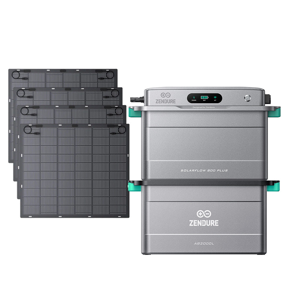 Zendure SolarFlow 800 Plus Balkonkraftwerk Speicher 800W Dual-MPPT erweiterbar
