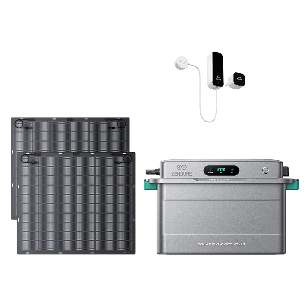 Zendure SolarFlow 800 Plus Balkonkraftwerk Speicher 800W Dual-MPPT erweiterbar