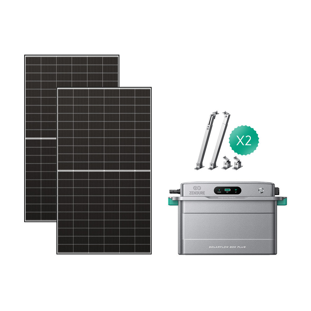 Zendure SolarFlow 800 Plus Balkonkraftwerk Speicher 800W Dual-MPPT erweiterbar