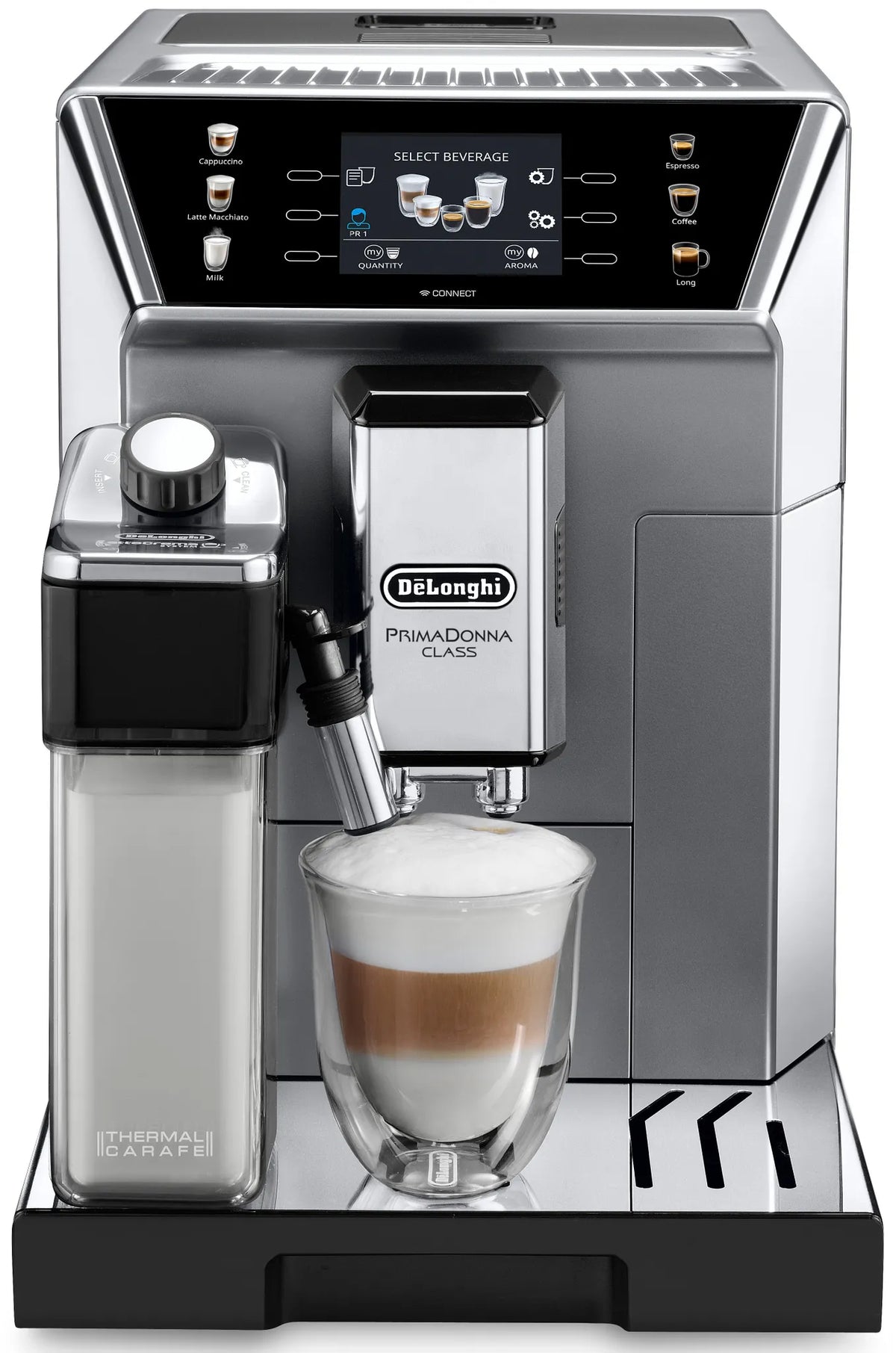 De’Longhi ECAM 550.85.MS Primadonna Class, TFT-Display