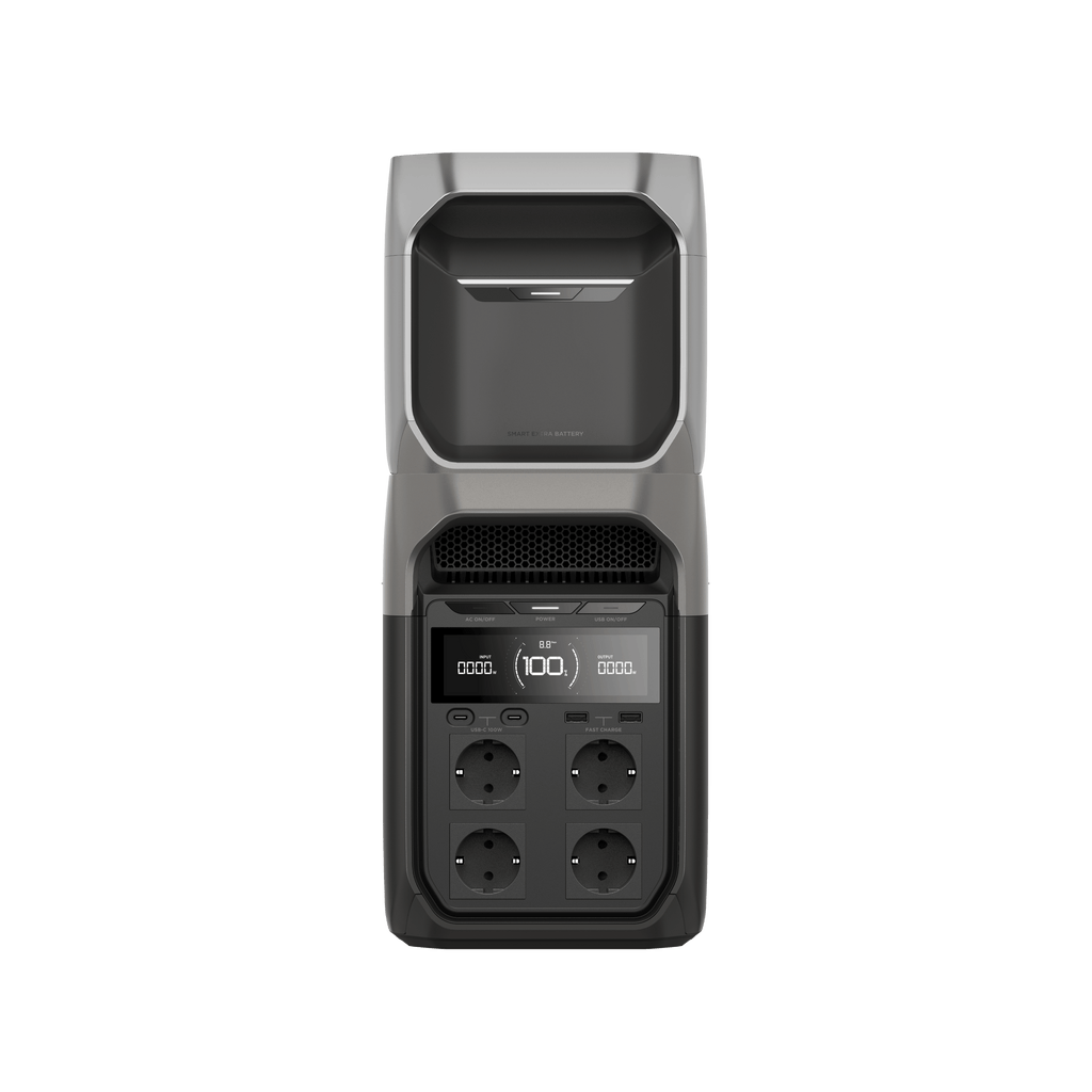 EcoFlow DELTA 3 Plus Powerstation 1800W X-Boost 3600W – erweiterbar bis 5kWh