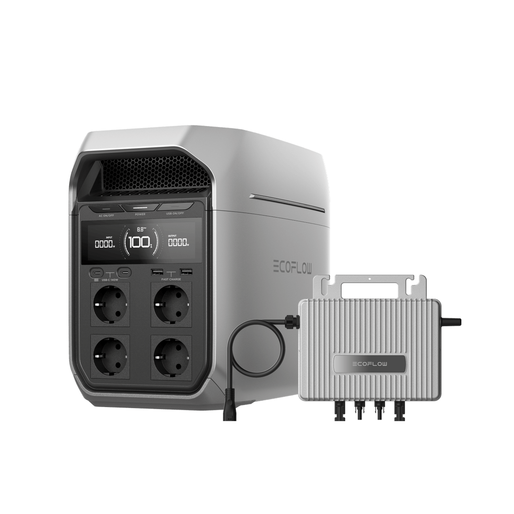 EcoFlow DELTA 3 Plus Powerstation 1800W X-Boost 3600W – erweiterbar bis 5kWh