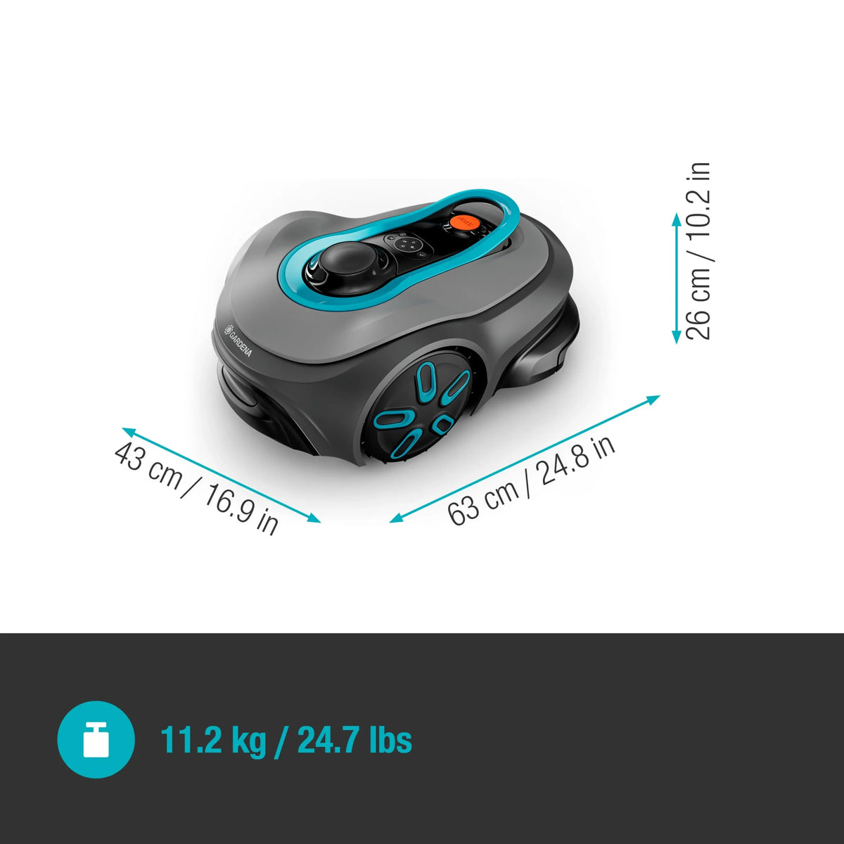Gardena Mähroboter smart SILENO max 1500 m² + gratis Garage