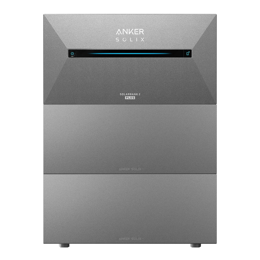 Anker SOLIX Solarbank 3 E2700 Pro + 2x BP2700 Set 8,1 kWh Balkonkraftwerk Speicher