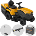 Stiga Estate 598e Akku-Rasentraktor – 98 cm Schnittbreite – Automatisch – Fangkorb 240 l